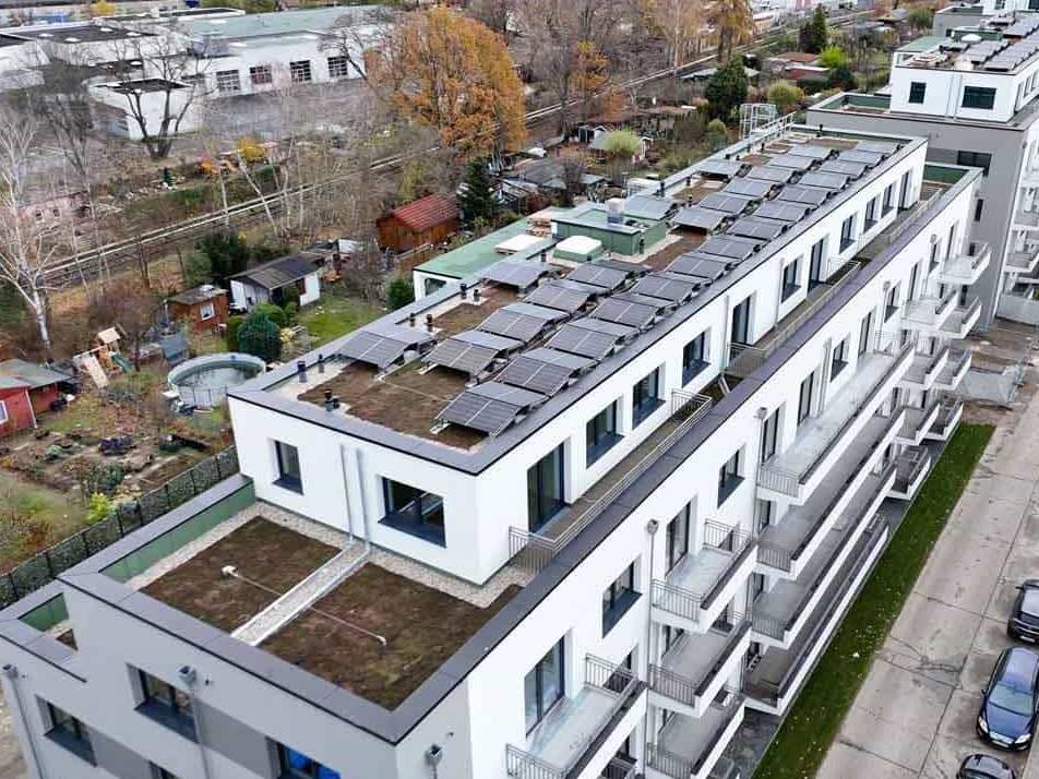 Solaranlage für Mehrfamilienhäuser