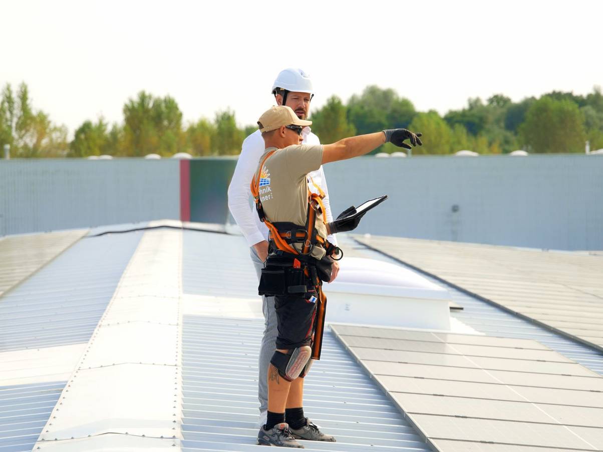 Solaranlagen für Gewerbeflächen