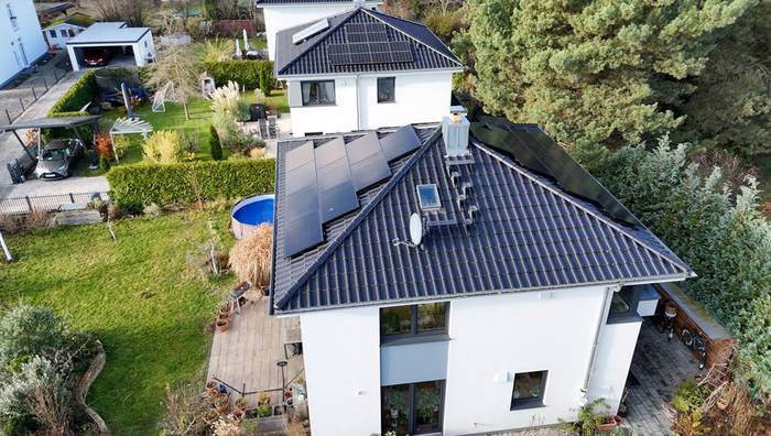 Solaranlage für Einfamilienhäuser
