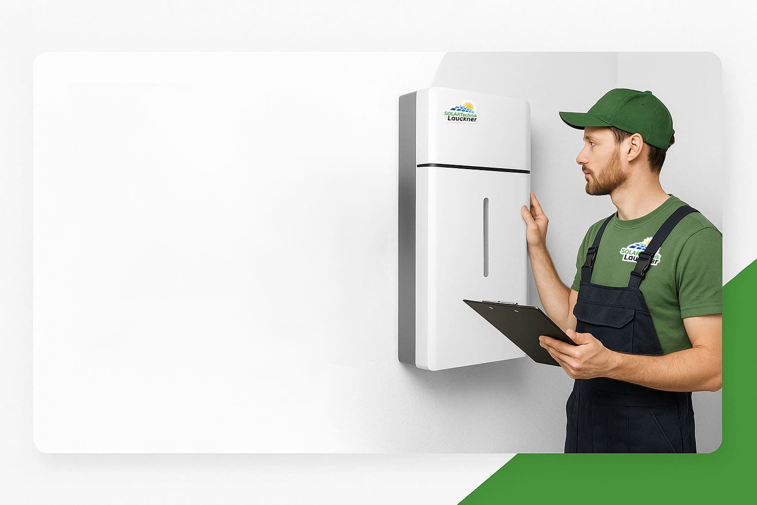 Installation vom Elektriker-Meister