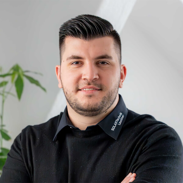 Portrait von Berater der Firma Solartechnik Lauckner