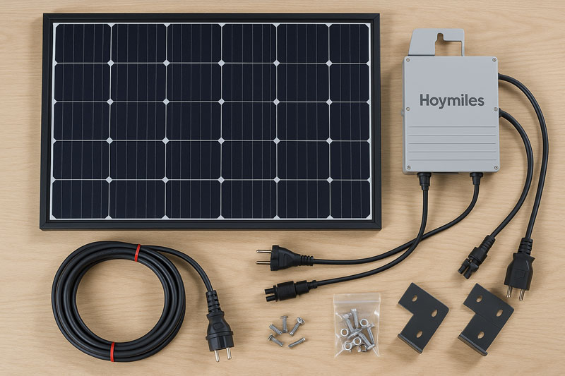 Balkonkraftwerk Zubehör